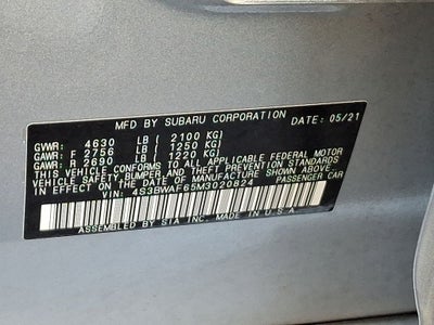 2021 Subaru Legacy Premium