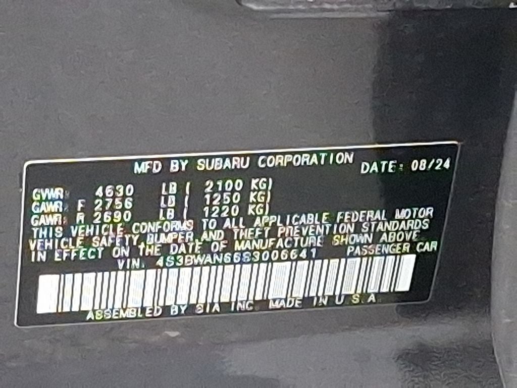 2025 Subaru Legacy Limited