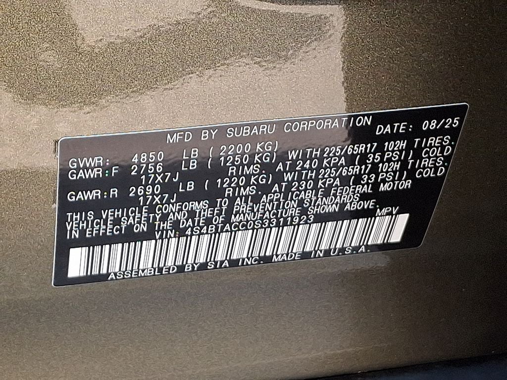 2025 Subaru Outback Premium