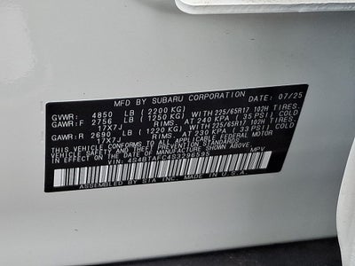 2025 Subaru Outback Premium