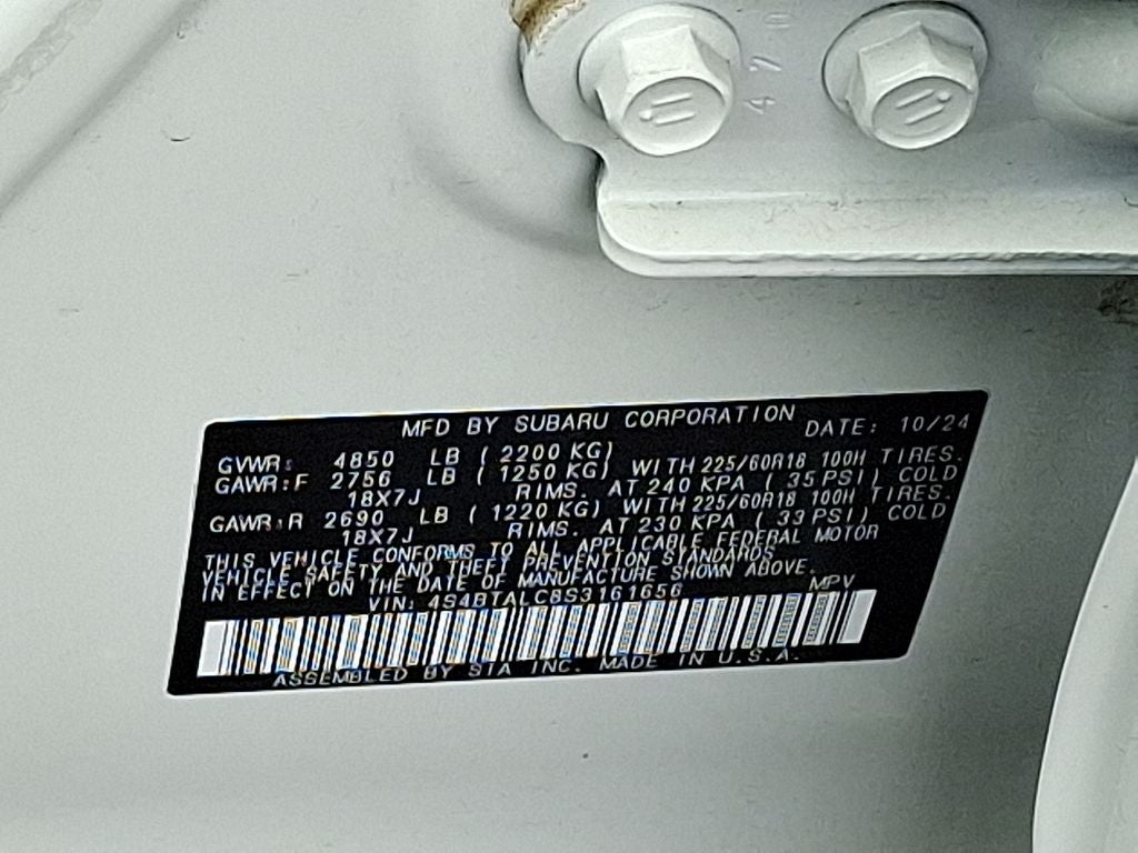 2025 Subaru Outback Onyx Edition