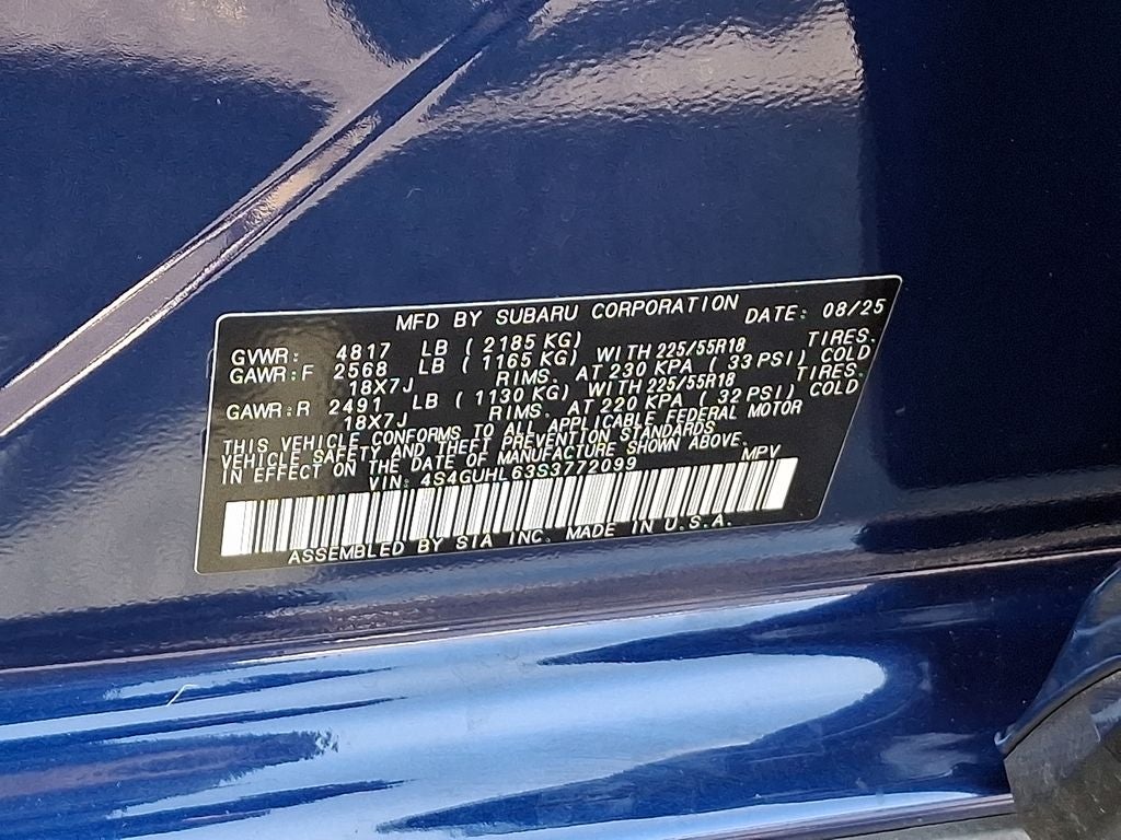 2025 Subaru Crosstrek Limited