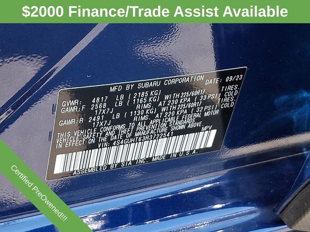 2024 Subaru Crosstrek Wilderness