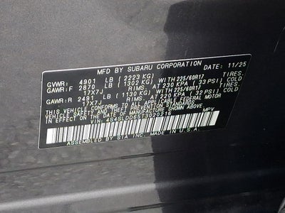 2026 Subaru Forester Premium