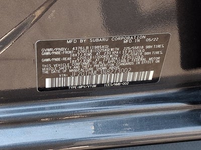 2022 Subaru Crosstrek Limited