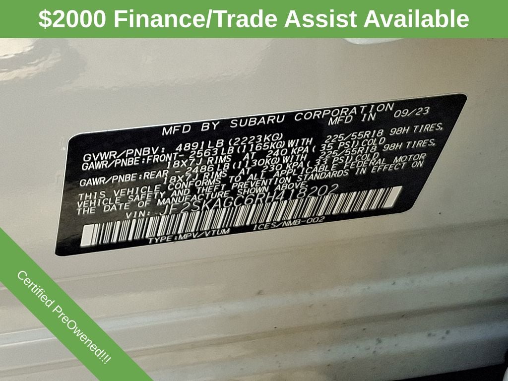 2024 Subaru Forester Sport