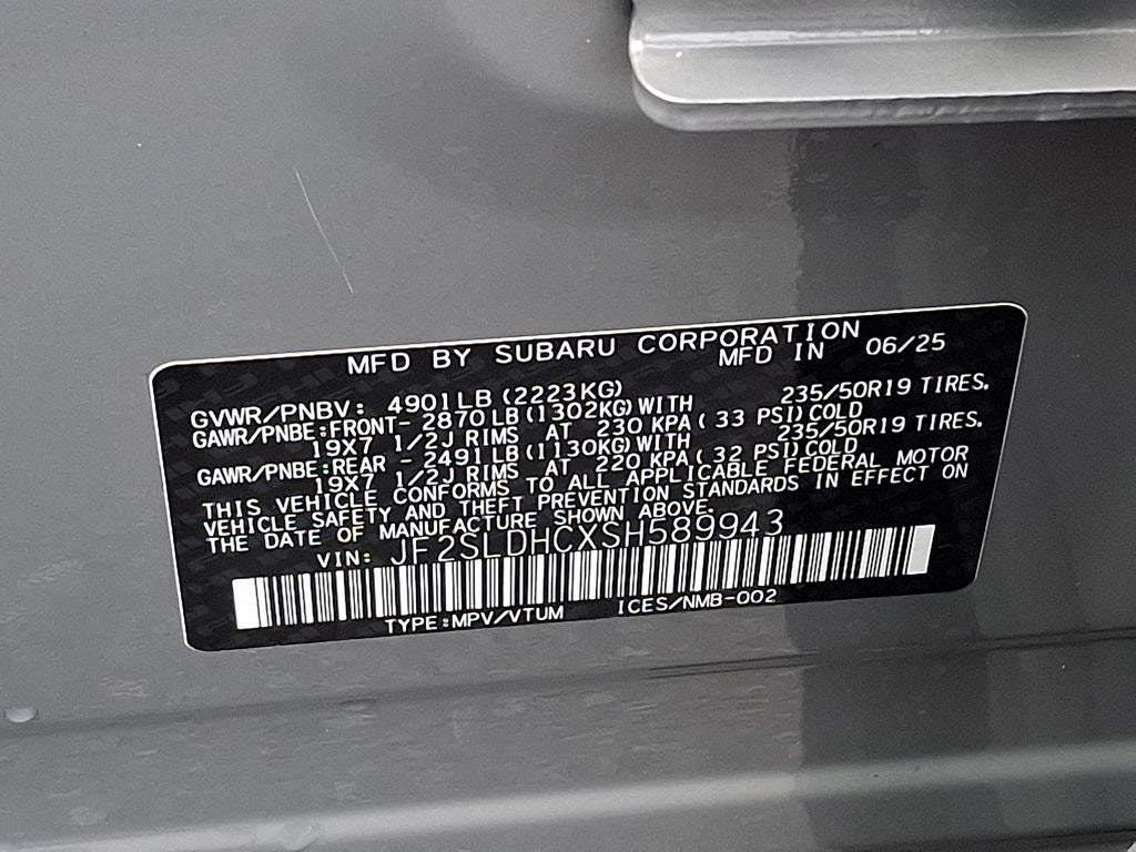 2025 Subaru Forester Sport