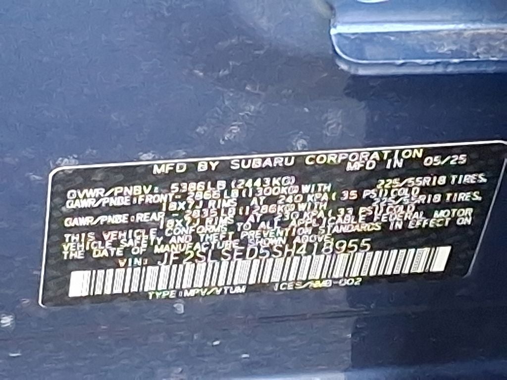 2025 Subaru Forester Hybrid Premium