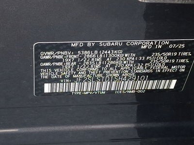 2025 Subaru Forester Hybrid Touring
