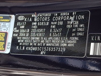 2018 Kia Sedona LX