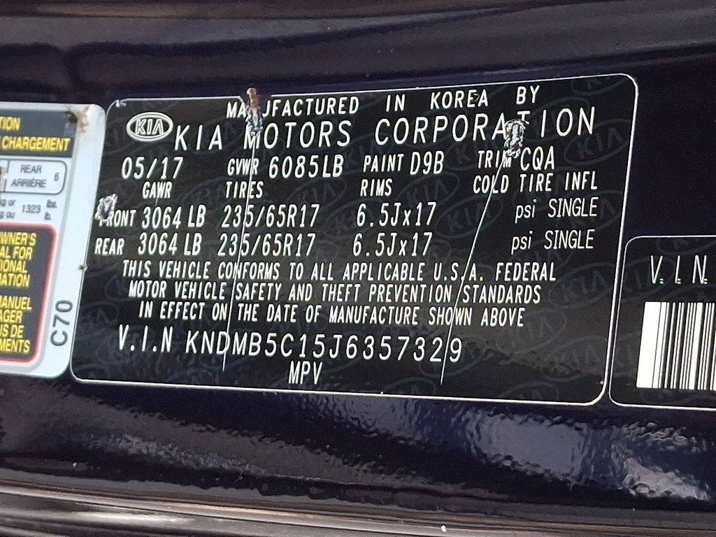 2018 Kia Sedona LX