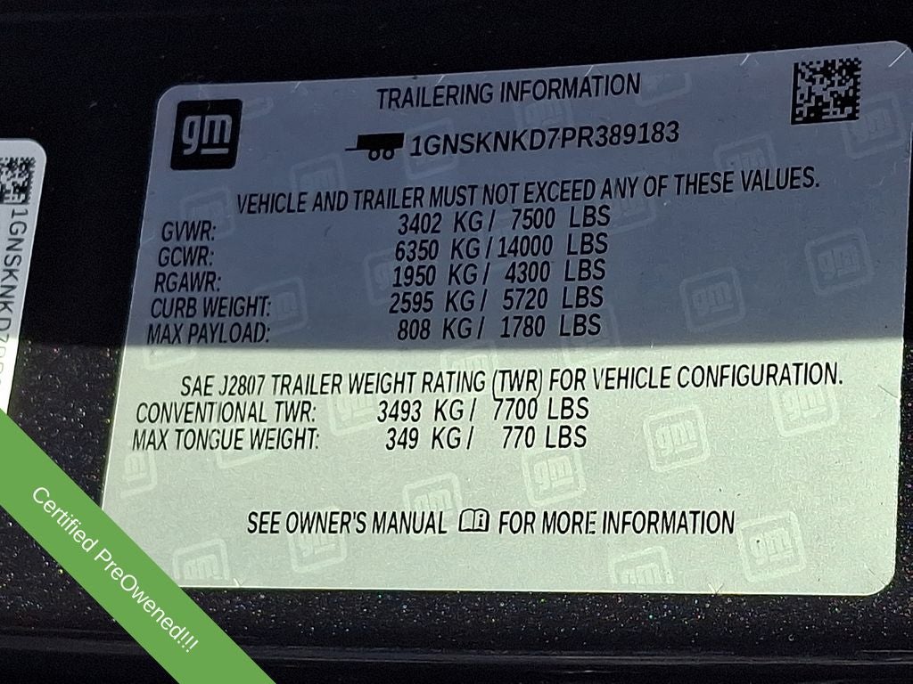 2023 Chevrolet Tahoe LT