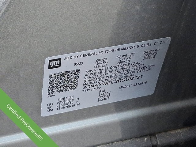 2024 Chevrolet Equinox RS