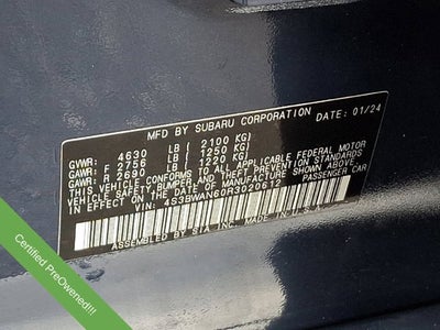 2024 Subaru Legacy Limited