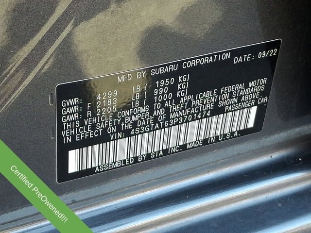2023 Subaru Impreza Limited
