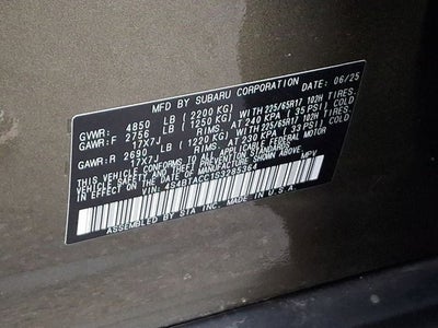 2025 Subaru Outback Premium