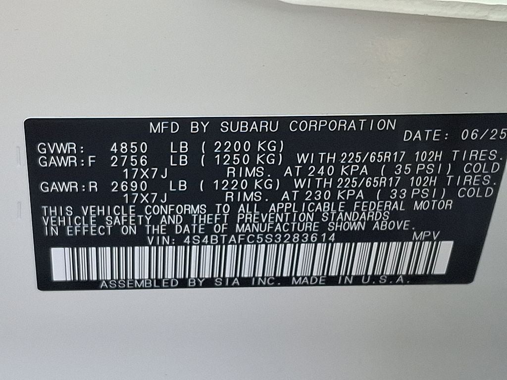 2025 Subaru Outback Premium