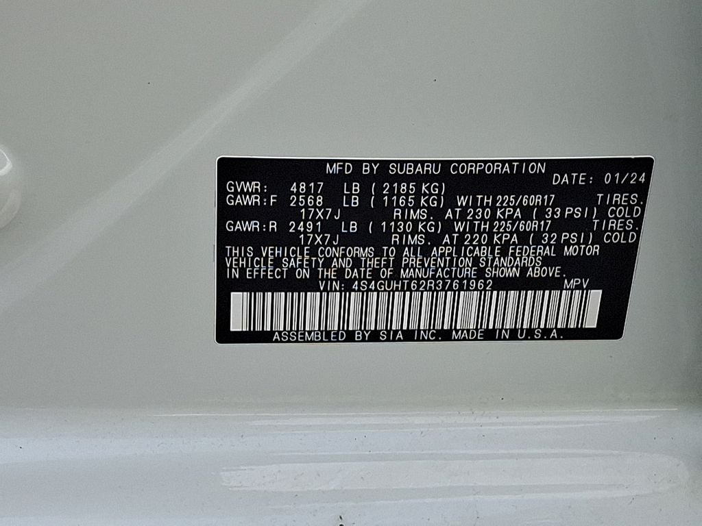2024 Subaru Crosstrek Wilderness