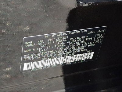 2026 Subaru Forester Premium
