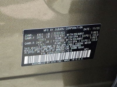 2026 Subaru Forester Premium