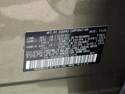 2026 Subaru Forester Premium