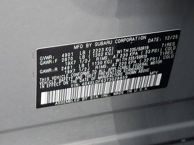 2026 Subaru Forester Sport