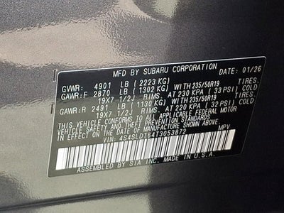 2026 Subaru Forester Touring