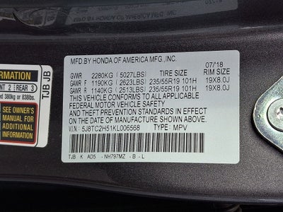 2019 Acura RDX Technology Package SH-AWD