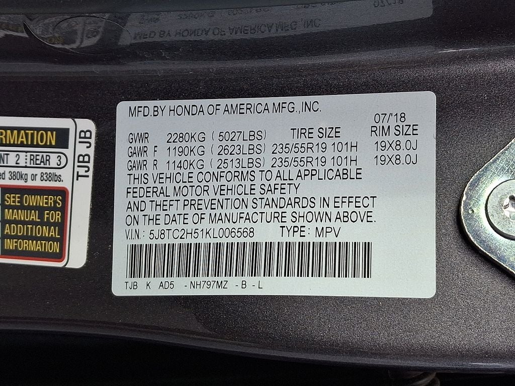 2019 Acura RDX Technology Package SH-AWD