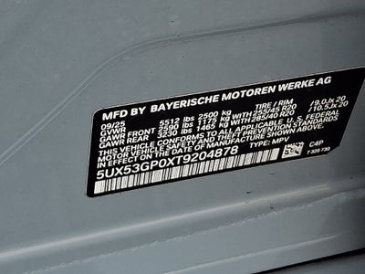 2026 BMW X3 30 xDrive