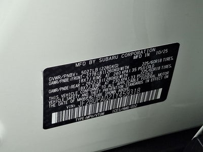 2026 Subaru Outback Premium
