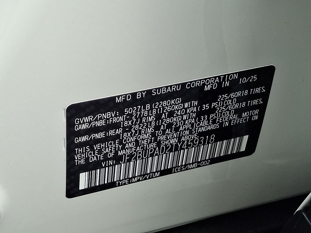 2026 Subaru Outback Premium