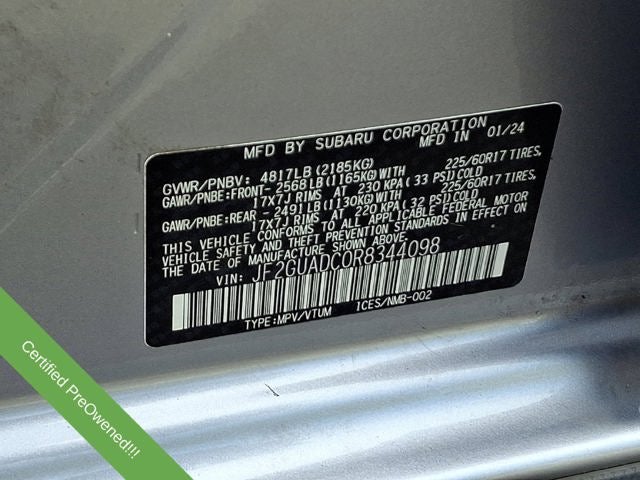 2024 Subaru Crosstrek Premium