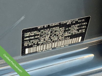2025 Subaru Crosstrek Premium