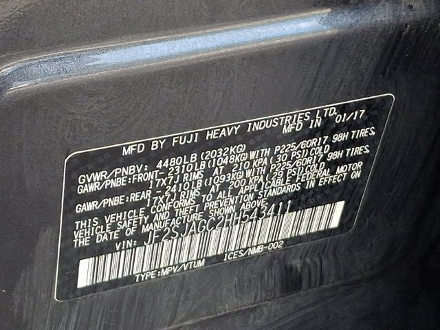 2017 Subaru Forester 2.5i Premium