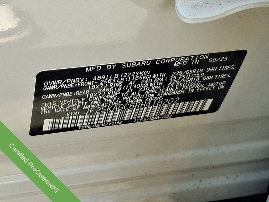 2024 Subaru Forester Sport