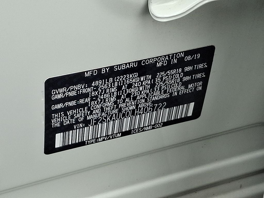 2020 Subaru Forester Limited
