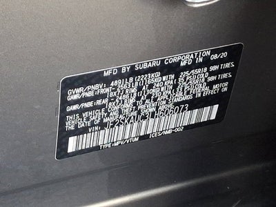 2020 Subaru Forester Limited
