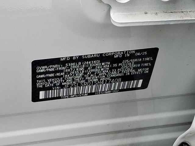 2025 Subaru Forester Hybrid Limited