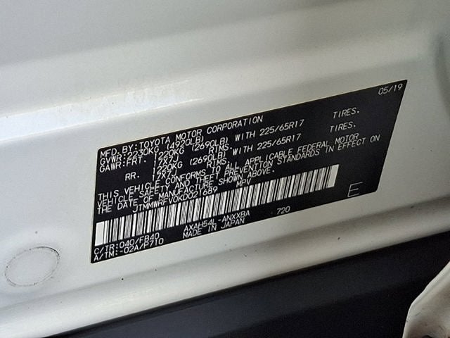 2019 Toyota RAV4 Hybrid LE