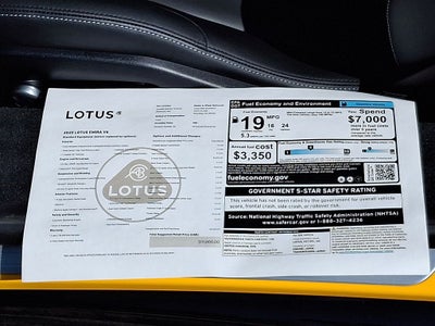 2025 Lotus Emira V6