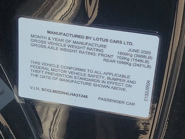 2020 Lotus Evora GT Base