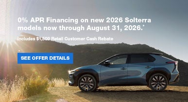 Solterra | Victory Subaru in Somerset NJ
