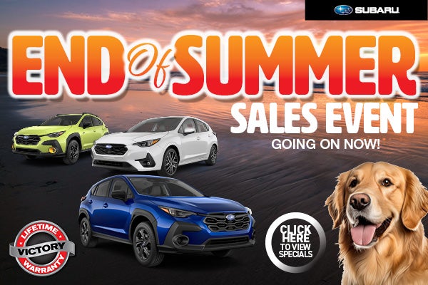 END OF SUMMER SALES EVENT
