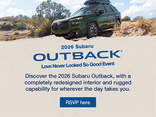 Love Never Looked So Good. Subaru Outback driving 