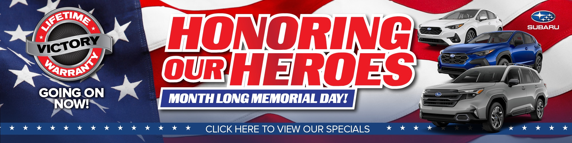 Honoring Our Heroes at Victory Subaru in Somerset NJ