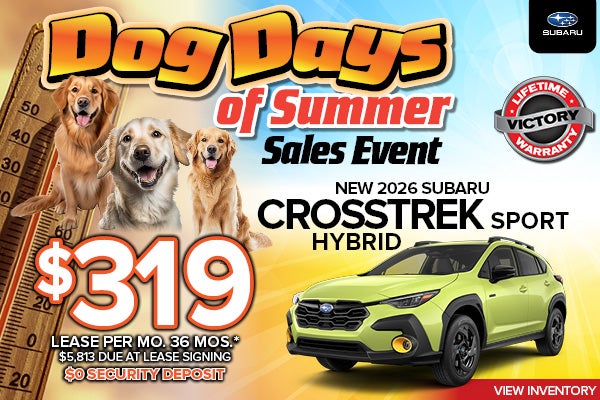 New 2026 Subaru CROSSTREK SPORT HYBRID