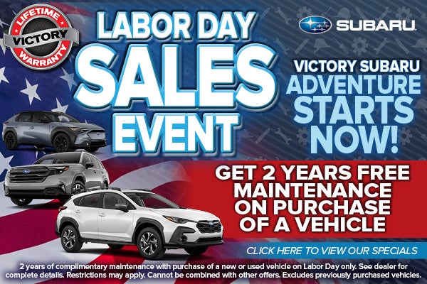 LABOR DAY SALES EVENT